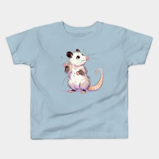 Opossum Art Kids T-Shirt